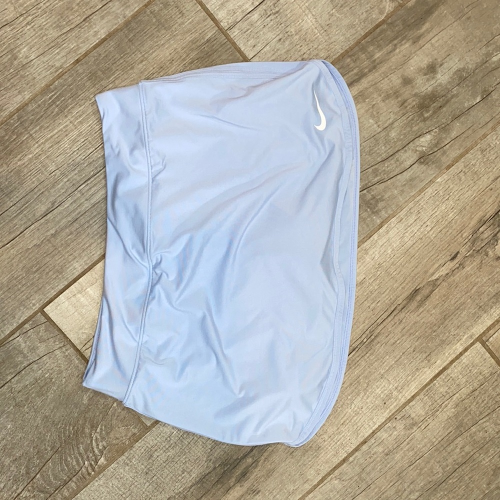 Nike light blue tennis skirt.
